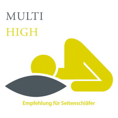 Häussling Select 3 Kammer Daunenkopfkissen extra soft 40x80 multi sleep