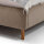 Meise Möbel Polsterbett Lotte mit Bettkasten und Lattenrost Beige 160x200