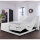 Winkle Boxspringbett Ferrol Weiß mit motorisch verstellbarem Unterbau