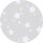 Babybay Nestchen Piqué Perlgrau mit Sterne weiß