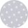 Babybay Nestchen Organic Cotton Lichtgrau mit Sterne weiß Modell Babybay Maxi/ Boxspring/ Comfort Plus