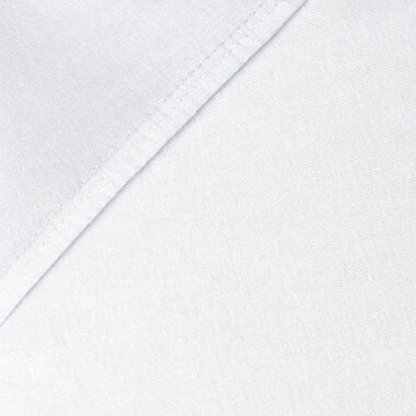 Babybay Jersey Spannbetttuch Deluxe Cotton Weiß